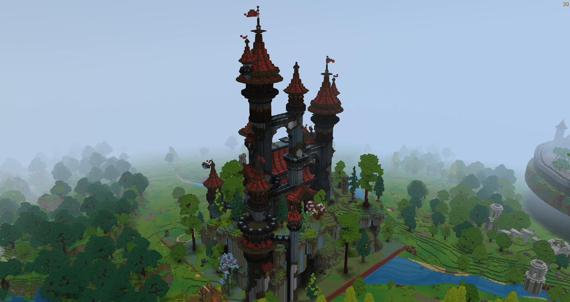 Medieval Castle Lobby | Spawn Build | BuiltByBit