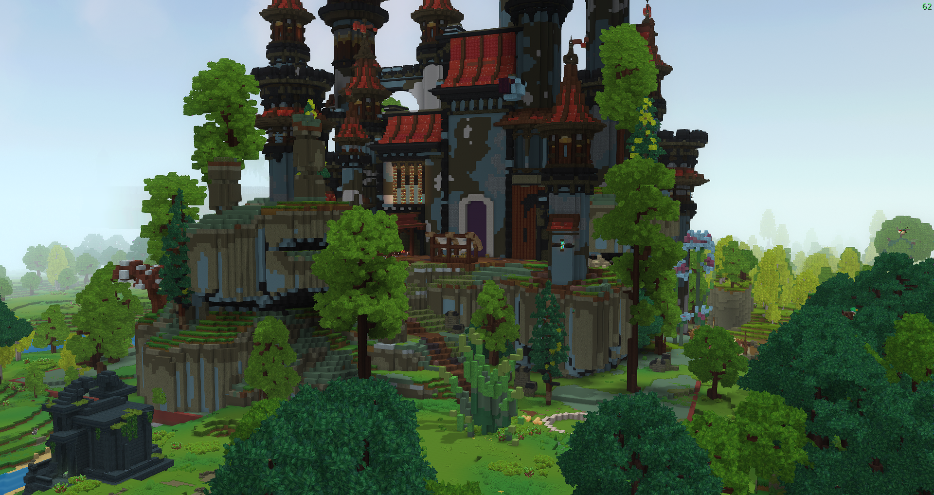 Medieval Castle Lobby | Spawn Build | BuiltByBit